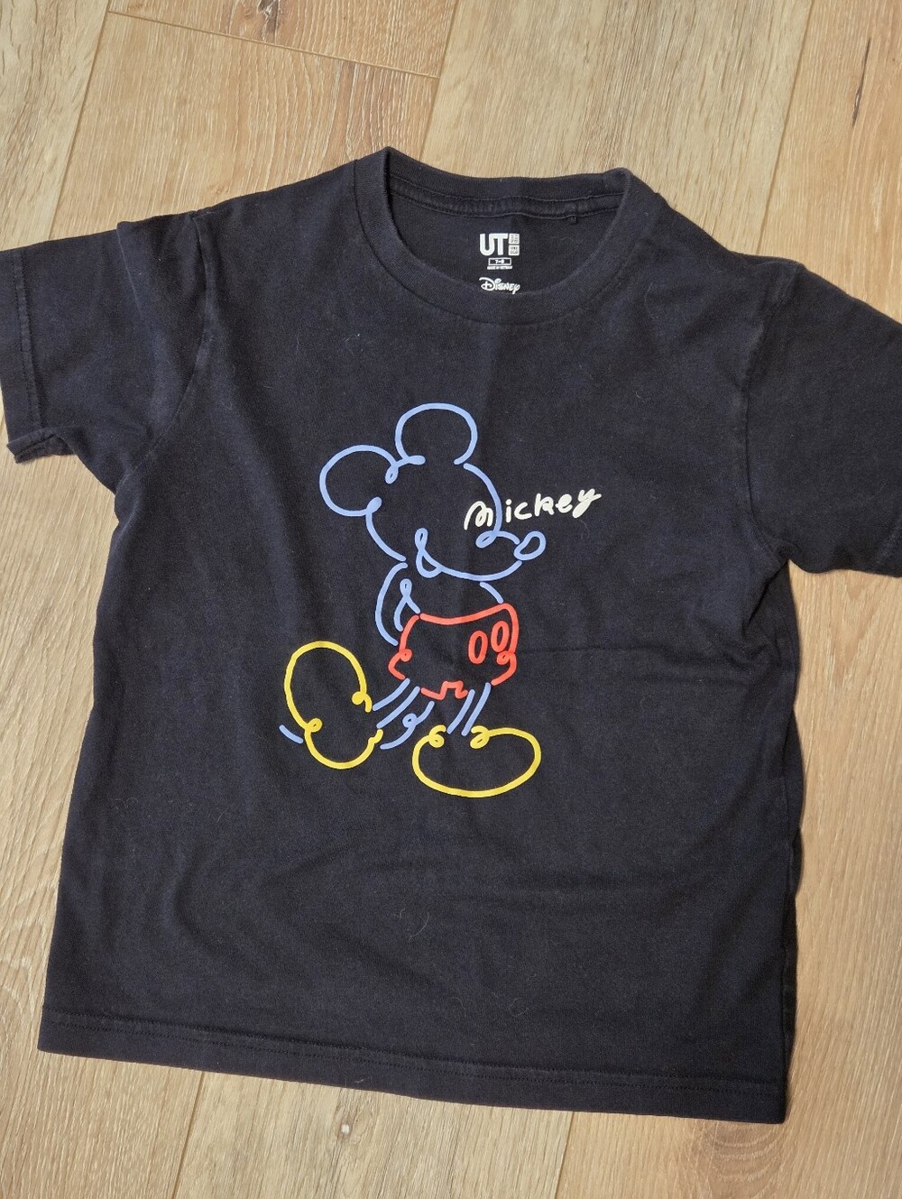 Kids Uniqlo Disney MICKEY TEE 7/8